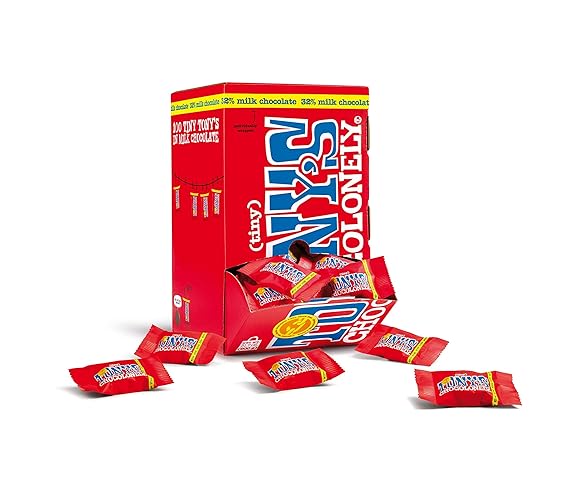 Tonys Chocolonely | Tiny Tonys 32% Milk Chocolate Bites | 100 Bites (Milk)