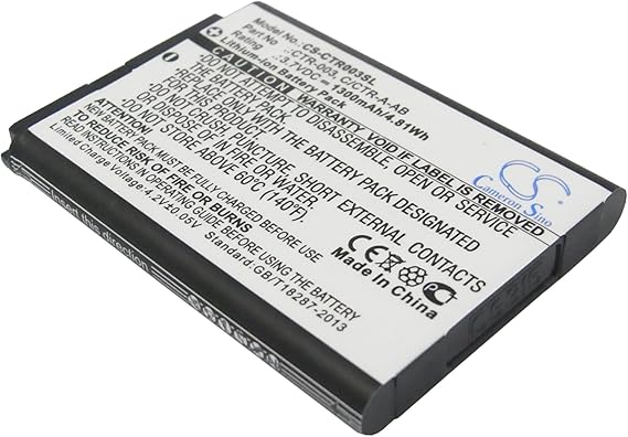 Estry 1300mAh Battery Replacement for NIN MIN-CTR-001 CTR-001 Switch Pro Controller JAN-001 2DS XL 3DS CTR-003 C/CTR-A-AB