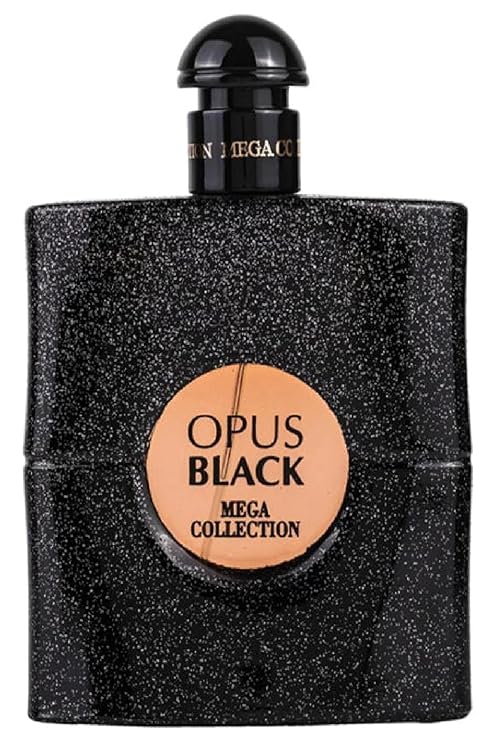 Ard Al Zaafaran Mega Collection Opus Black Eau De Parfum Spray, 3.4 Ounce (Unisex)