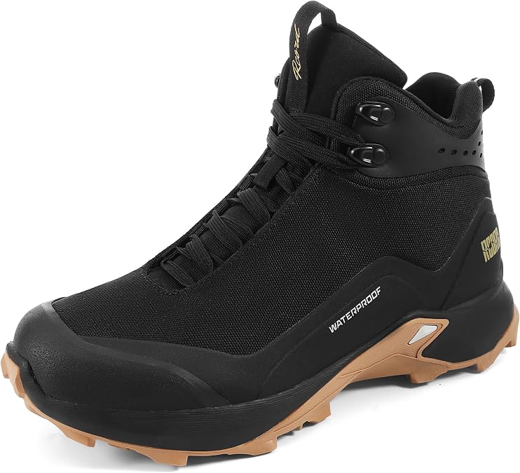 R CORD Womens Waterproof Hiking Shoes Lightweight Comfortable Hiking Boots for Women Non-Slip Outdoor Walking Camping Trekking Trail Shoes for All Seasons