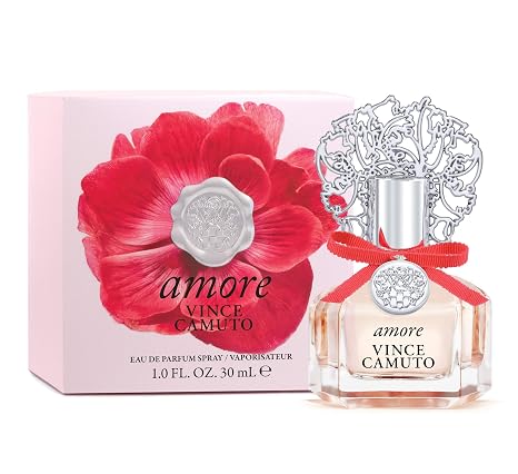 Vince Camuto Amore Eau de Parfum Spray Perfume for Women, Floriental Fruity Scent, Notes of Sparkling Clementine Ice, Bergamot, Sandalwood, Long Lasting, Sensual Fragrance