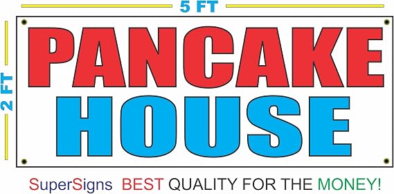 Pancake House Banner Sign