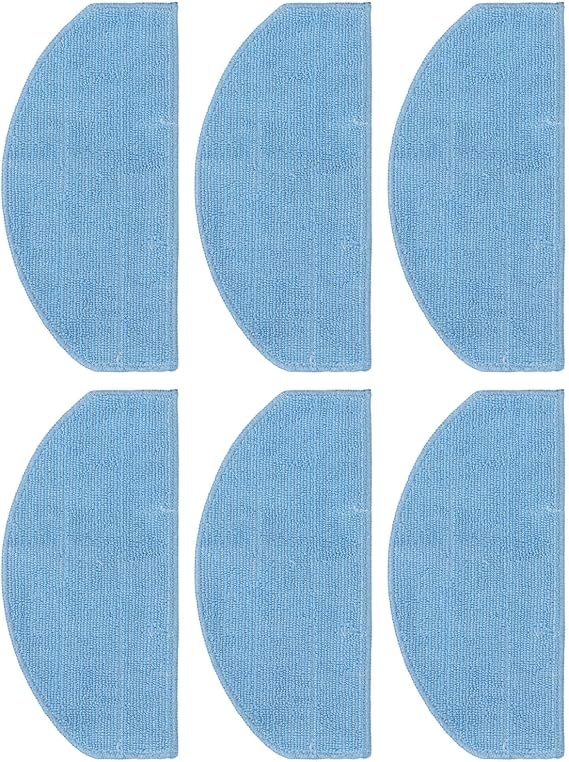 ZJchao Mop Cloth Replacement for Vacuum Cleaner, Mop Cloth for Robot Vacuum 10PCS Robot Vacuum Cleaner Mop Wipes, Ultra Fine Fiber Cloth Mopping Pad Replacement Accessories for Tikom