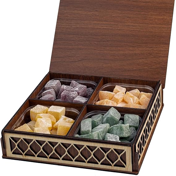 Eastanbul Turkish Delight, Turkish Delights Candy Assorted Flavor, 35.3oz