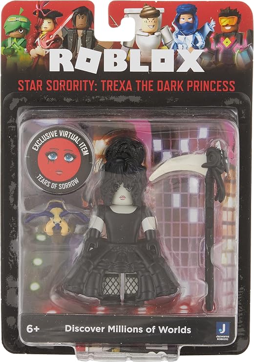 Toy Partner - ROB0392 Roblox Figure in Blister Packaging. Exclusive Virtual Code in Each Box. 4 mod. cans, Multi-Coloured (ROB0392),Colourful