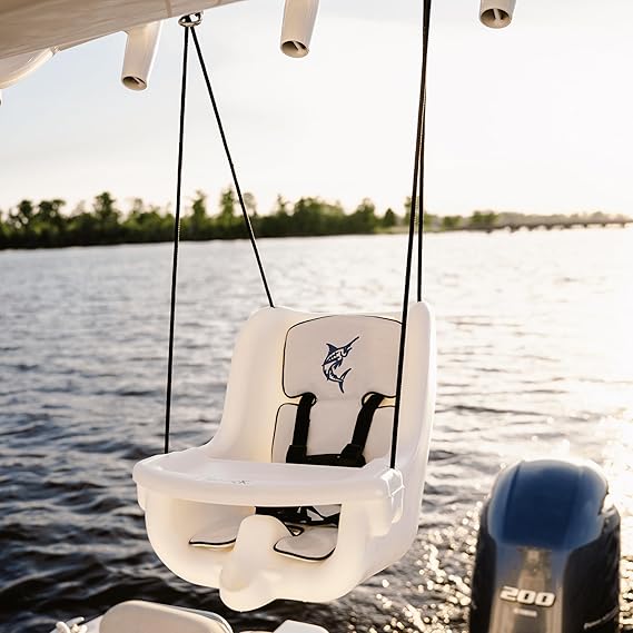 SearocK Marine-Grade Baby Swing Seat Outdoors for Boats, Porches, Swing Sets Heavy-Duty for Ages 6 Months to 4 Years