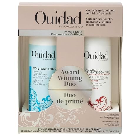 Ouidad Styling Kit Formulated For All Curl Types Curly Hair Routine Bundles, Advanced Climate Control and Moisture Lock, Fight Frizz & Add Hydration, Perfect For Gifting, Silicone and Sulfate-Free