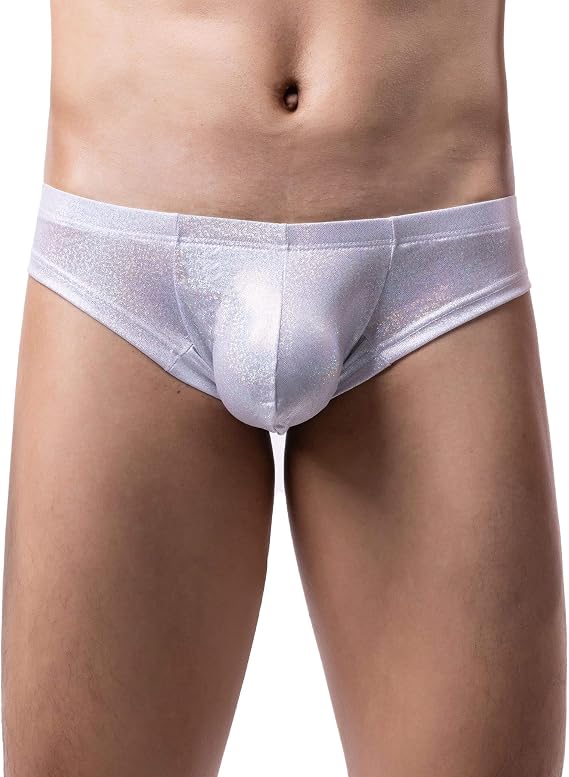 Mens Thongs Sexy Low Rise Shiny Underwear 3D pouch Jockstrap T-Back G-String Bikini Briefs Comfort Panties for Men