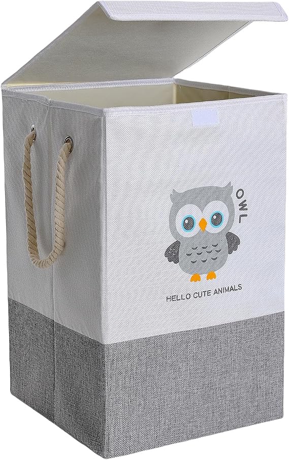 Laundry Hampers with lid,Hampers for Bedroom,Laundry Baskets with Handles,Collapsible Laundry Baskets,Hampers for Toys,Clothing,Pillow sheets,Living room Decoration Basket