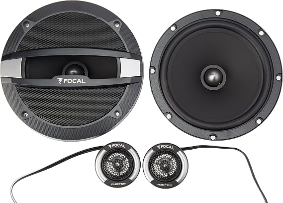 Focal R-165S2 Auditor 6.5" 165mm 2-Way Component Car Speakers Kit 120W