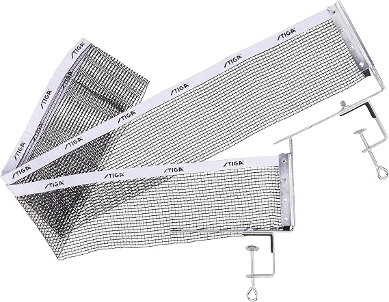 STIGA 72" Ping Pong Net and Post Set - Fits Regulation-Sized Ping Pong Tables
