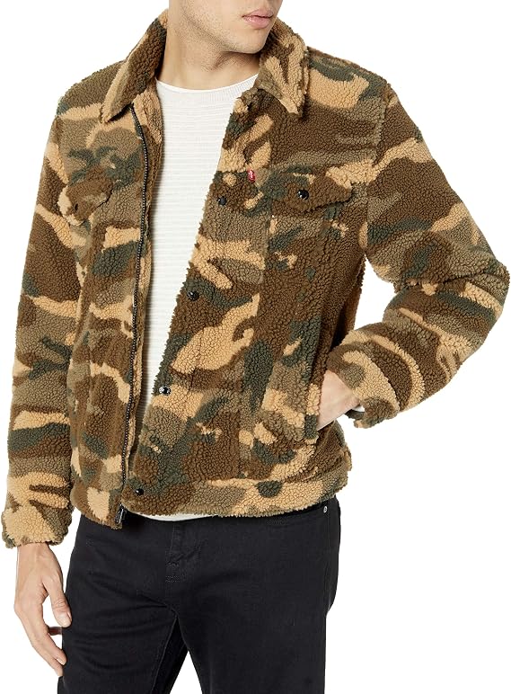 Levi's 16365 Men's Denim Jacket Sherpa Liner