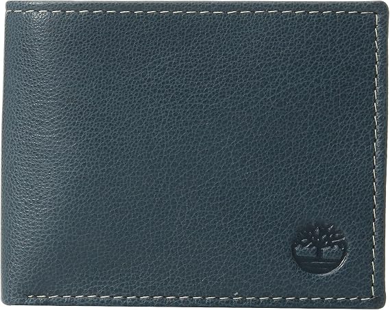 Timberland Men's Leather Wallet Wallet Black, multicolor