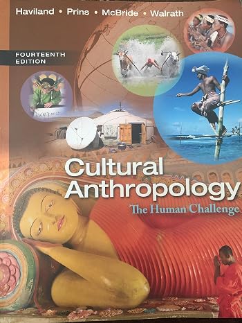 Cultural Anthropology: The Human Challenge