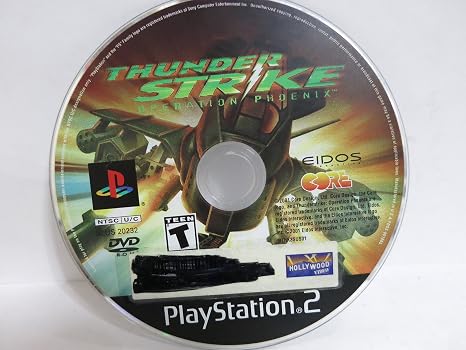 Ps2 Playstation 2 Thunder Strike Operation Phoenix