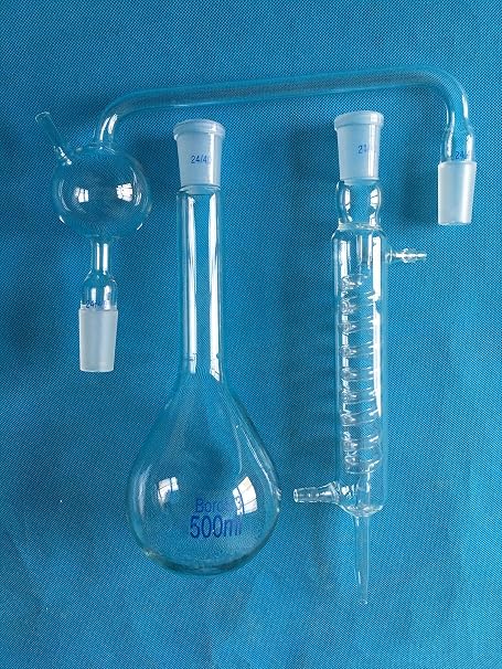 500ml Kjeldahl Nitrogen Distilling Apparatus, with 200mm Graham Condenser