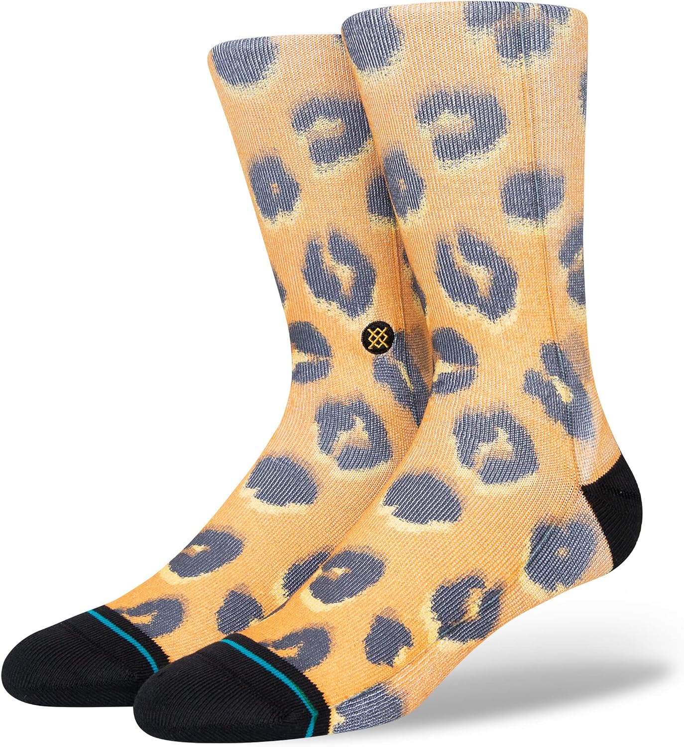 Stance Taboo Crew Socks, Gold