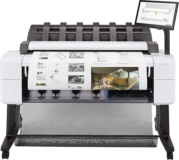 HP Designjet T2600 Postscript Inkjet Large Format Printer - Includes Printer, Scanner, Copier - 36" Print Width - Color
