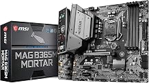 MSI Intel B365 LGA 1151 Support 9th/8th Gen Intel Processors Gigabit LAN DDR4 USB/M.2/HDMI Micro ATX Motherboard (MAG B365M Mortar)