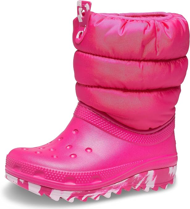 Crocs 207684 Classic Neo Puff Boot T Pembe Çocuk Bot