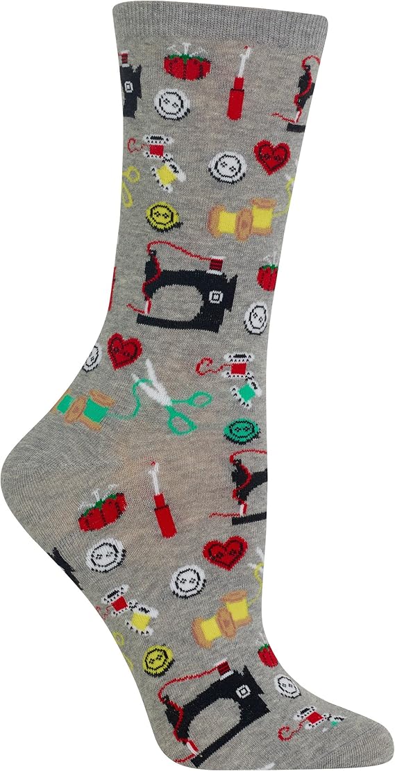 Hot Sox Women's Fun Occupation & Mom Crew Socks- 1 Pair Pack - Cute & Funny Mother's Day Novelty Gifts