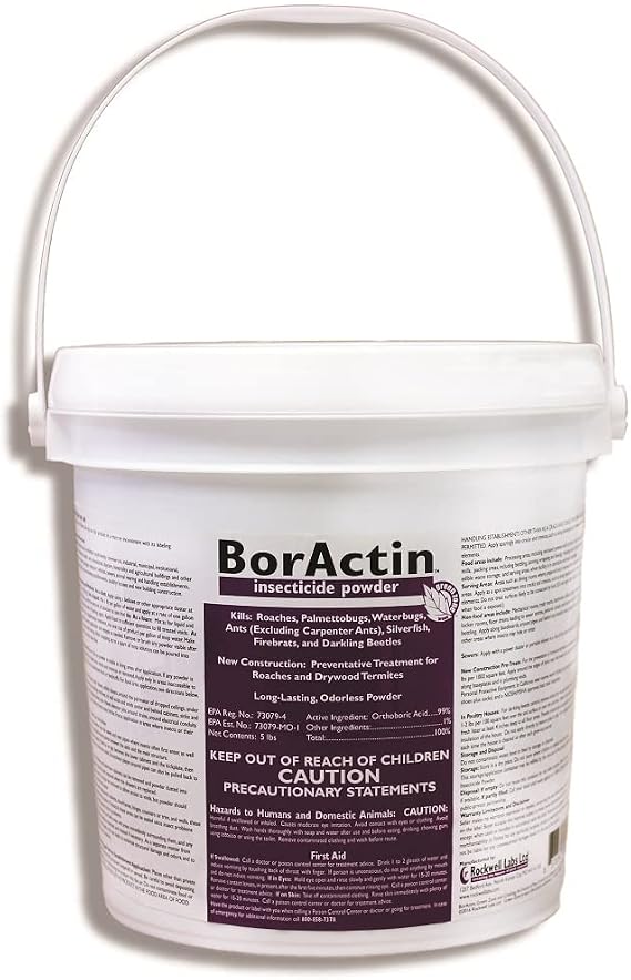 Rockwell Labs BAIP005 Boractin 5lb Insectcide