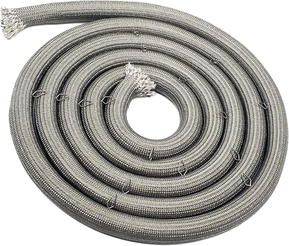 Upgraded Whole Parts Range/Oven Door Seal Gasket (Including 16 Mounting Clips) Part# 5304498835 - Replacement & Compatible with Some Frigidaire, White-Westinghouse and Kenmore Ranges or Ovens