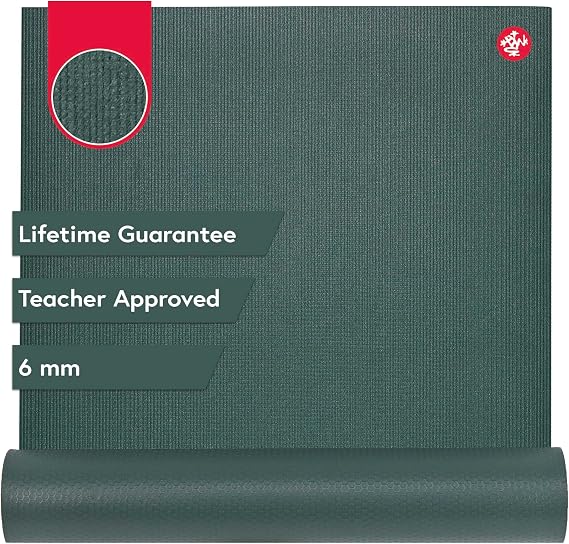 Manduka PROlite Yoga Mat 4.7mm | Lifetime Durability | Hygienic Construction | Teacher Approved