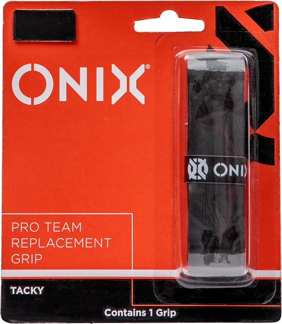 Onix Pro Team Paddle Replacement Grip (Black) Comfortable, Shock-Absorbing Grip for Maximum Control & Stability