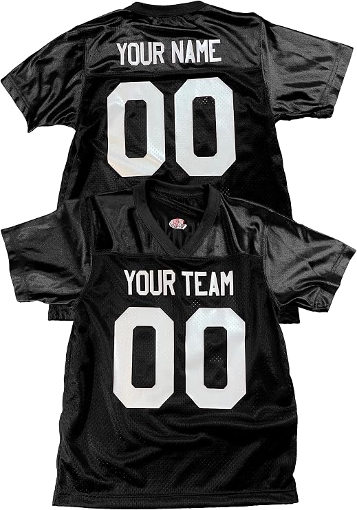 Custom Football Jersey for Men You Design Online with Your Names and Numbers
