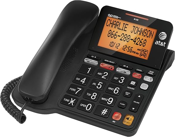 AT&T Corded Answering System w/ Large Display