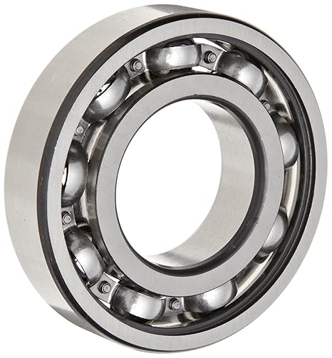 FAG 6207 Deep Groove Ball Bearing, Single Row, Open, Normal Clearance, Metric, 35mm Bore, 72mm OD, 17mm Width, 24000rpm Maximum Rotational Speed, 3440lbf Static Load Capacity, 5730lbf Dynamic Load Capacity