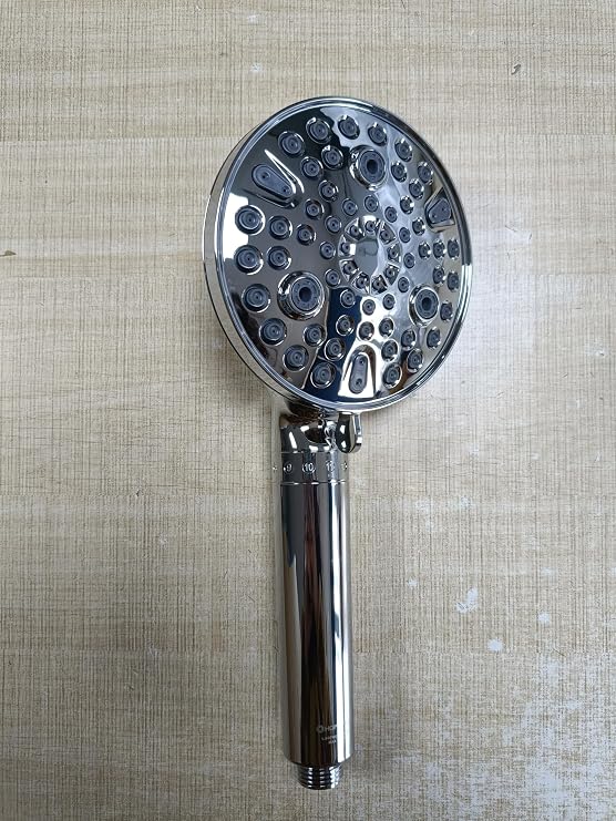 HOPOPRO Rain ShowerHead, Replacement for Shower Head with Handheld -DSSJ781CP (Chrome)