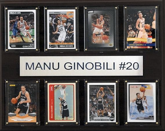 C&I Collectables NBA mens 8-Card Plaque