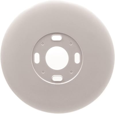 MODERN WAVE - Wall Plate for Google Nest Thermostat 2020 - Wall Imperfections Cover 1-Pack Round, White