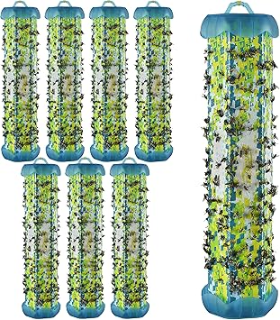 RESCUE! TrapStik for Flies Indoor Hanging Fly Trap - 8 Pack
